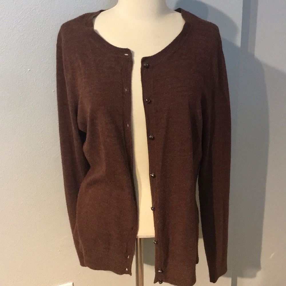New York & Company brown sweater, size XL!